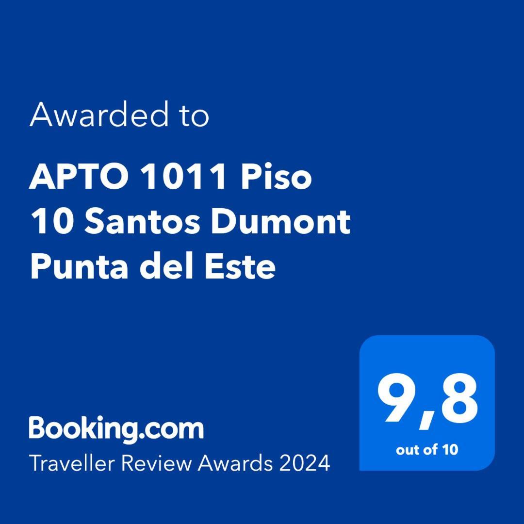 Apto 1011 Piso 10 Santos Dumont Excepcional Vista Al Mar Пунта-дель-Эсте Экстерьер фото